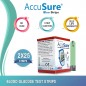 AccuSure Glucometer Test Strips 50 Strips