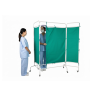 Washable Hospital 3 Fold Privacy Screen fabric