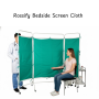 Rossify Bedside Screen Cloth | Hospital 3 Fold Privacy Screen