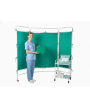 Rossify Bedside Screen Cloth | Hospital 3 Fold Privacy Screen