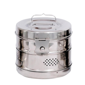 Rossify Dressing Drum 6x6 Stainless Steel Drum