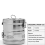 Rossify Dressing Drum | Stainless Steel Drum