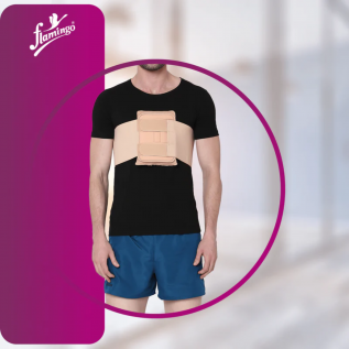 Flamingo Sternal Splint OC 2029 | Post-Surgical Chest Support for Sternum Healing