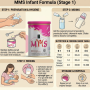 MMS Stage 1 Infant Milk Powder | Stage 1 Formula