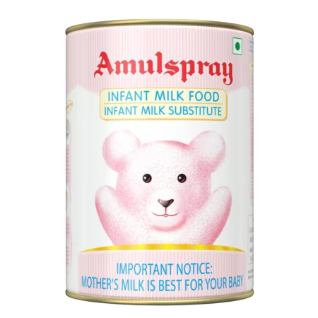 Amulspray Tin Baby Milk | Amul Spray Dried Milk