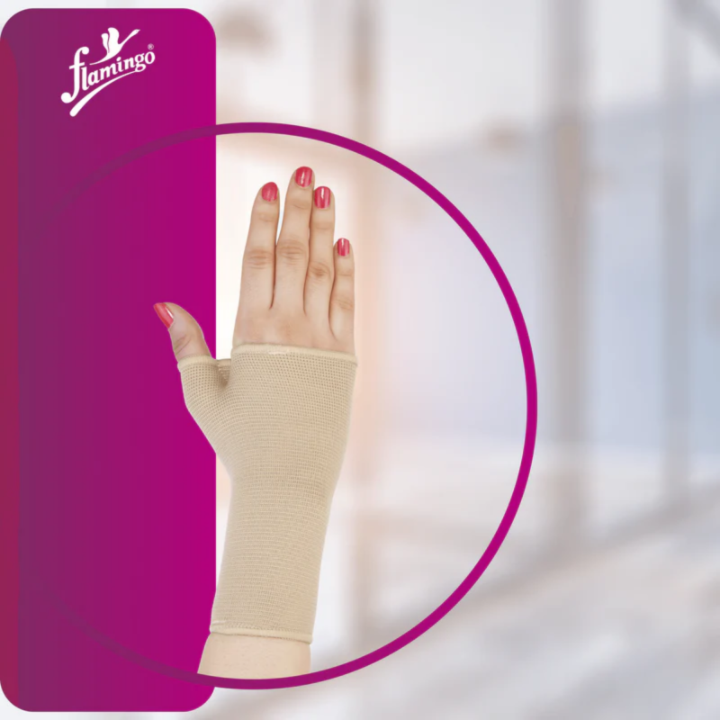 Flamingo Tubular Wrist Support OC 2084 for Pain Relief & Injury Protection – Comfortable Wrist Brace for Daily Use