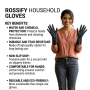 Rossify Household Gloves | Black Household Gloves