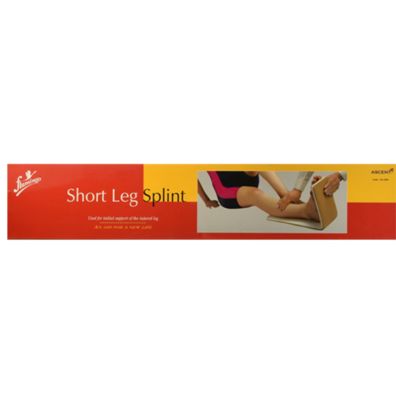 Flamingo Short Leg Splint OC 2208 – Effective Support & Stabilization for Injured Legs, Fractures, Sprains, and Bone Recovery