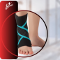 Flamingo Ankle Grip OC 2456 | Compression Support | Pain Relief | Sports & Injury Recovery | Adjustable Fit