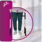 Flamingo Reciprocal Folding Walker OC 2112 – Lightweight Aluminum, Easy Mobility Aid for Elderly & Disabled