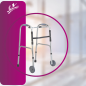 Flamingo Walker With Castor (2-Way Wheels) OC 2176 – Stable Support for Easy Mobility