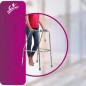 Flamingo Pull Up Walker OC 2450 – Height Adjustable, Foldable, Lightweight, Easy Mobility Aid for Elderly & Injured Individuals