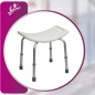 Flamingo Classic Shower Chair OC 2304 – Adjustable, Sturdy & Safe Bath Seat for Elderly, Disabled, Patients & Post-Surgery Use