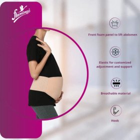 Flamingo Maternity Belt OC 2031 – Pregnancy Support & Comfort