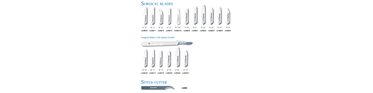 Sutures & Surgical Blades for Precision Wound Closure