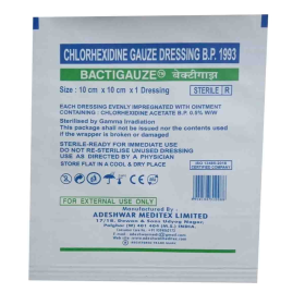 Bactigauze Sterile Antiseptic Gauze for Wound Dressing