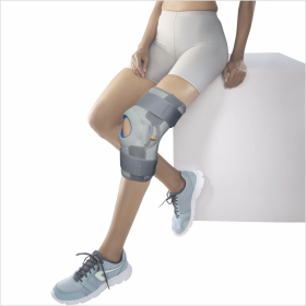 Vissco PC 1404B Open Type Hinged Patella Knee Brace Front View