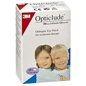 3M Opticlude Eye Patch Adult 5.7 x 8.2 cm (Pack Of 20 )
